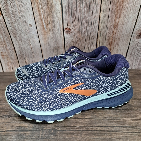 Brooks Shoes - Brooks Adrenaline GTS 20 Blue Running Shoes Women's Size 11 B